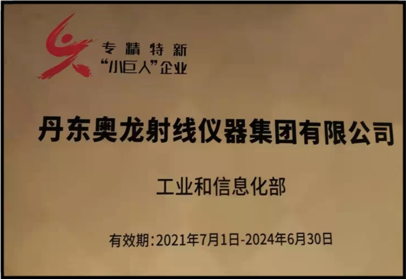 金沙1963集团荣获国家级专精新特“小巨人”企业荣誉称号